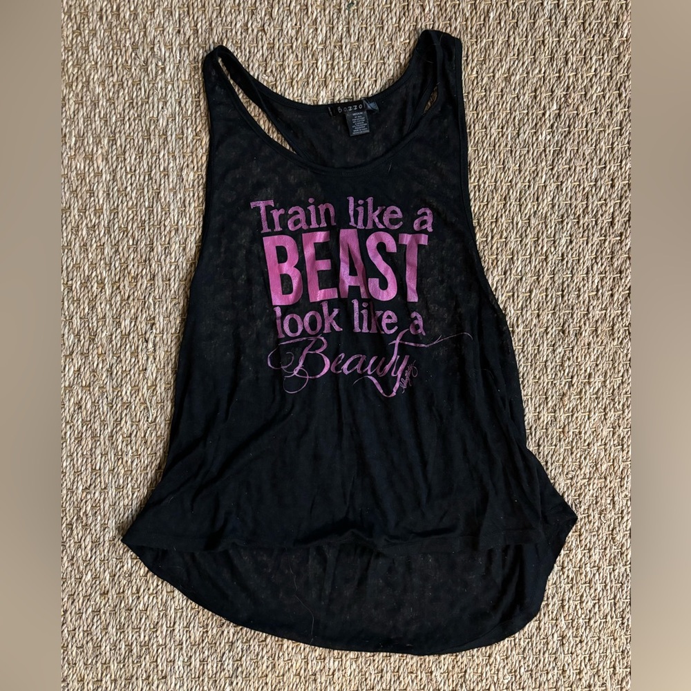 Athletic Fitted Tank Top